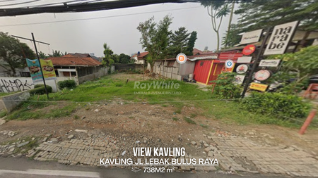 Sewa Lahan Komersial 738 m2 di Lebak Bulus | High Traffic, Cocok Kantor & Kuliner