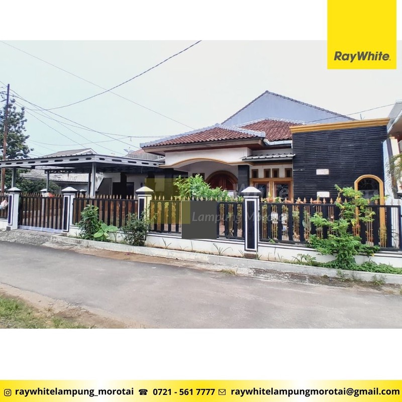 Dijual rumah way halim halaman luas muat 7 mobil 