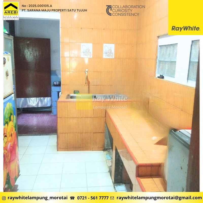 Dijual Rumah yang berlokasi di Teluk Betung Utara, Kota Bandar Lampung