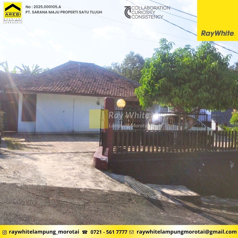 Dijual Rumah yang berlokasi di Teluk Betung Utara, Kota Bandar Lampung