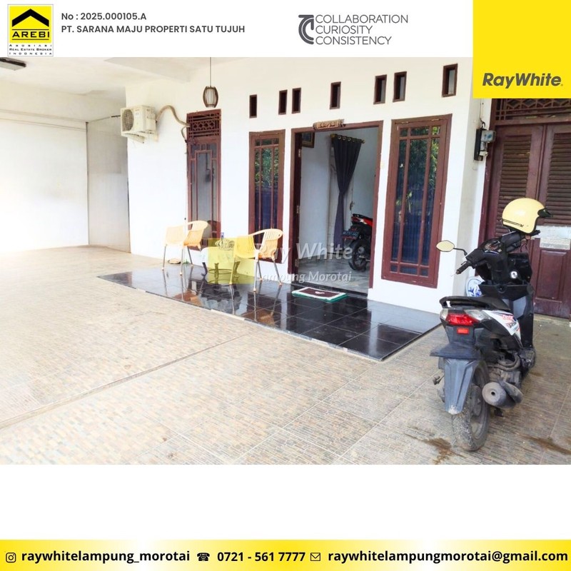 Dijual Rumah berlokasi di Perum. BTN 2, Way Halim Permai, Sukarame, Bandar Lampung