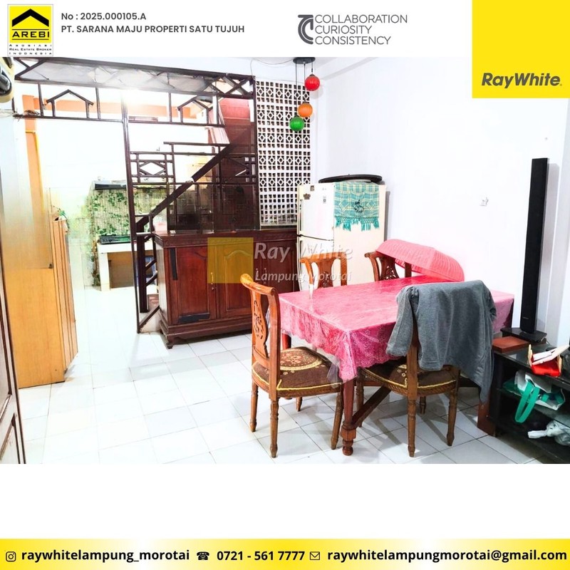 Dijual Rumah berlokasi di Perum. BTN 2, Way Halim Permai, Sukarame, Bandar Lampung