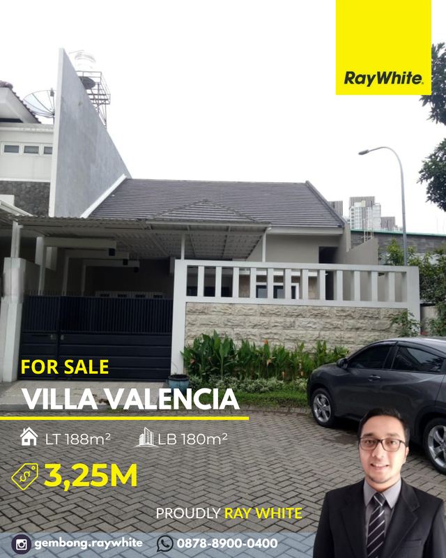 Rumah Baru Villa valensia Surabaya Barat Dekat PTC