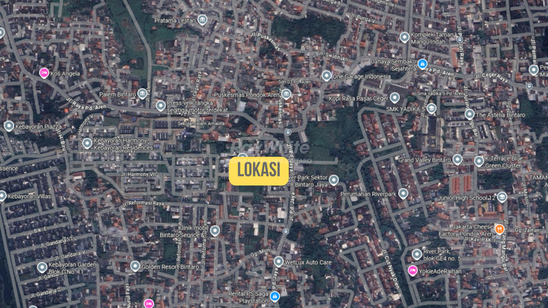 Kavling Siap Bangun Di Jl Pondok Jaya Pondok Aren Tangerang Selatan