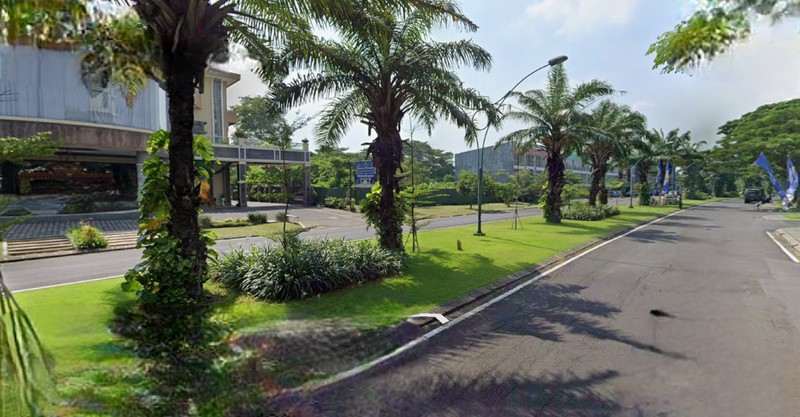 Dijual / Disewakan 2174 m2 Gedung Sidoarjo Kota Jl. Kahuripan Nirwana - Entalsewu Buduran Sidoarjo - Nol Jalan Raya Kembar Komersial Area - Parkiran Mobil Luas - Kapasitas Ballroom 1000 Orang - Full F