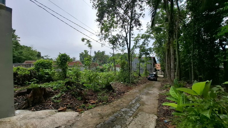 Tanah Pekarangan Luas 405 Meter Persegi Dekat Kawasan Wisata Kasongan Bantul.