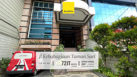 Small Office Space murah disewakan di Taman Sari, Jakarta Barat