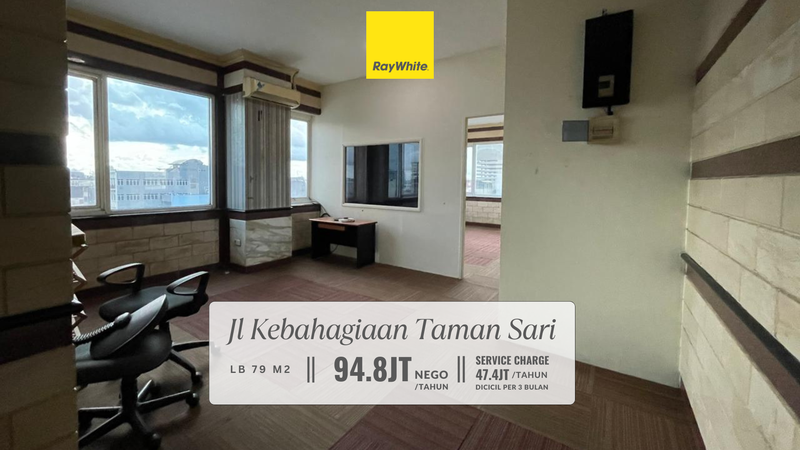 Small Office Space murah disewakan di Taman Sari, Jakarta Barat