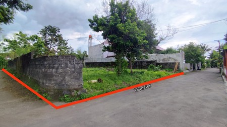Dijual Tanah Pekarangan Luas 452 meter persegi di Jalan Sempu, Wedomartani - Ngemplak, Sleman