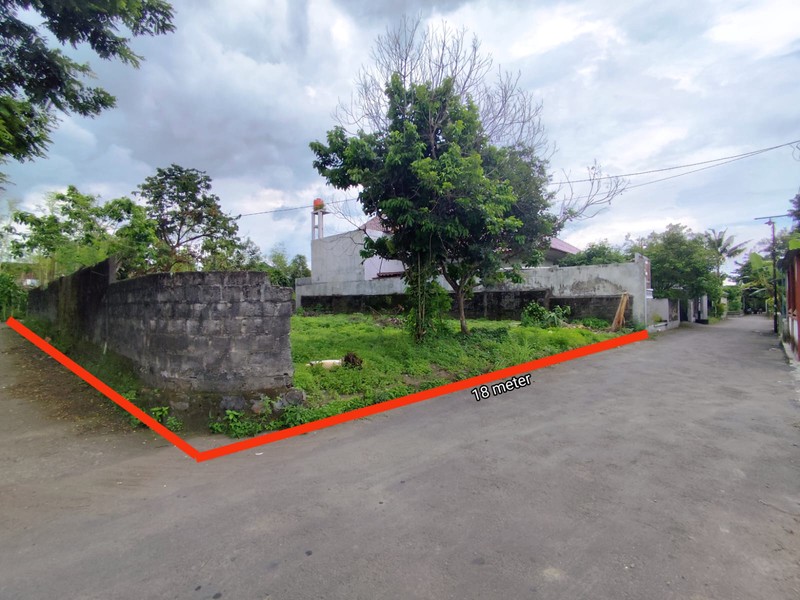 Dijual Tanah Pekarangan Luas 452 meter persegi di Jalan Sempu, Wedomartani - Ngemplak, Sleman