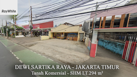 FOR SALE Tanah Komersial K2 Bisa Dibangun 7 Lantai Dewi Sartika Raya Jakarta Timur