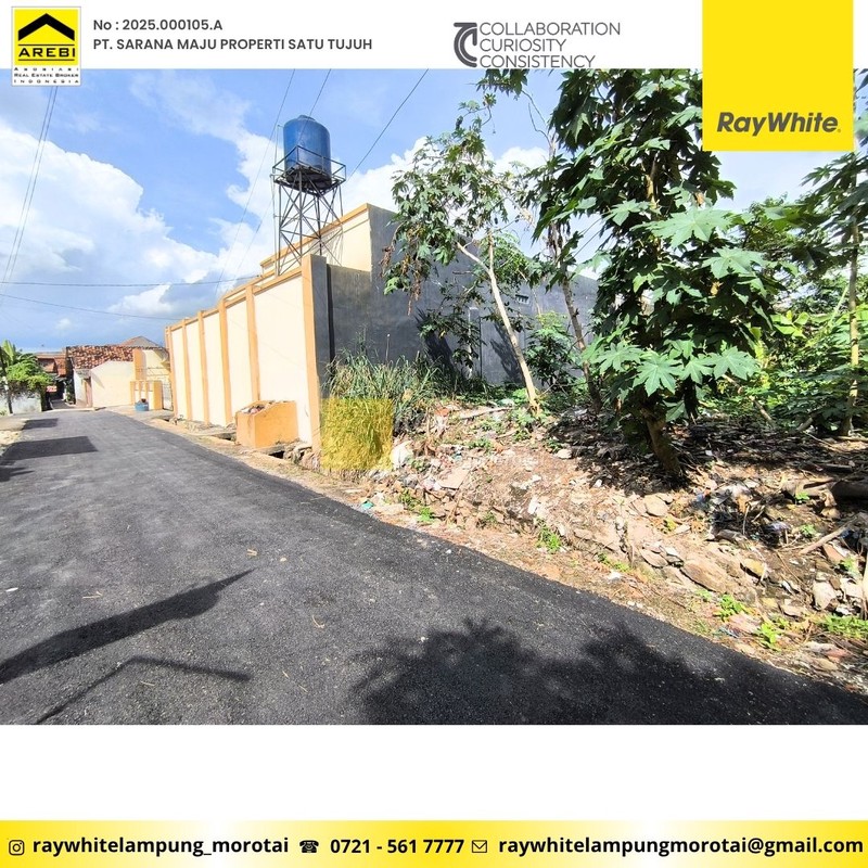 Tanah Murah 360m2 SHM Bandarlampung