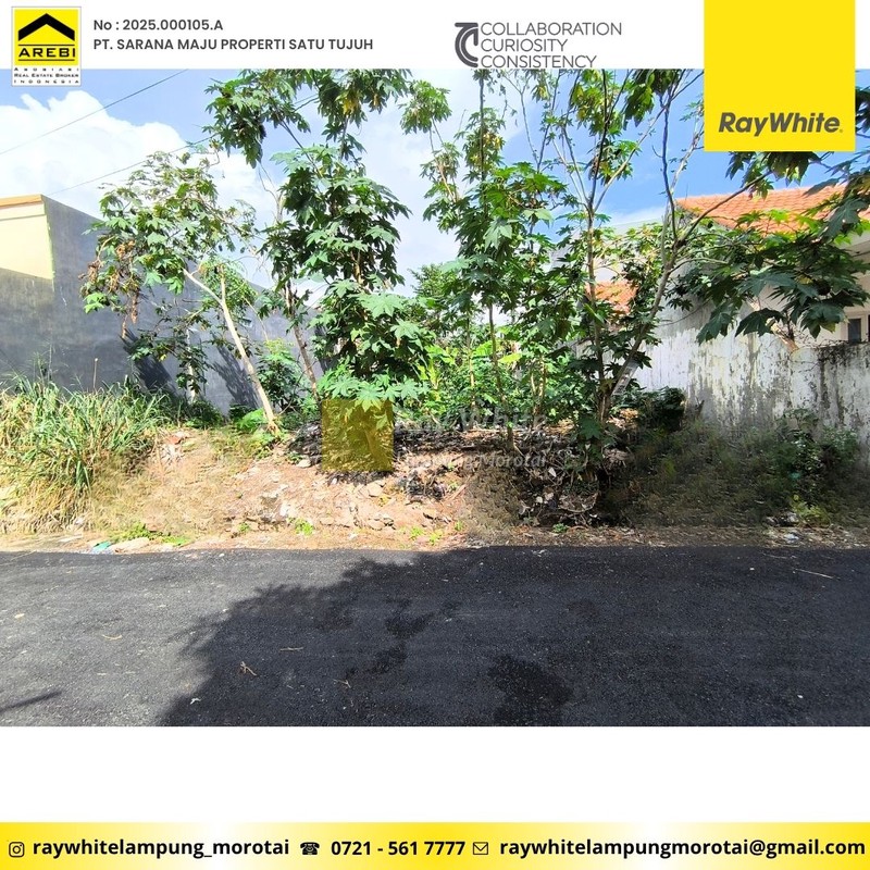 Tanah Murah 360m2 SHM Bandarlampung