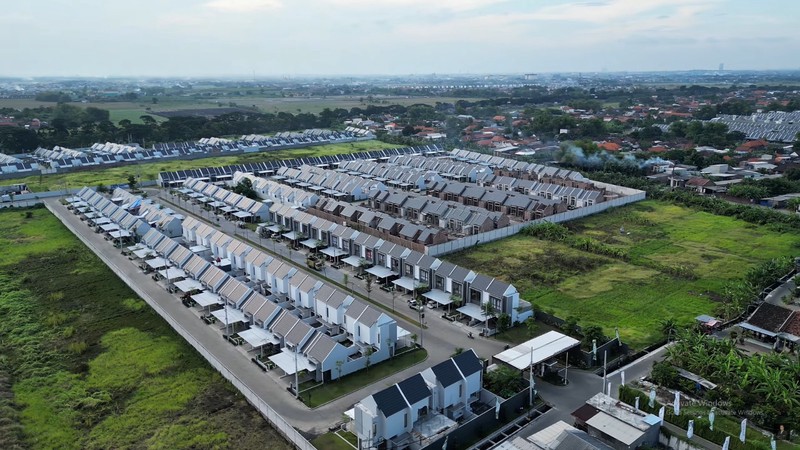 Taman Sukodono Village Rumah Baru Sidoarjo Semi Furnished