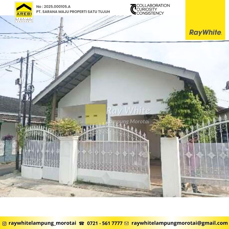 Dijual Rumah Pusat Kota Bandarlampung luas 515m2