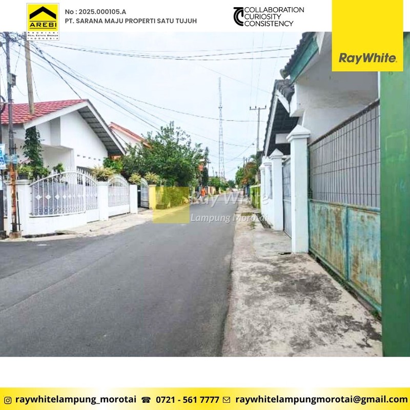 Dijual Rumah Pusat Kota Bandarlampung luas 515m2