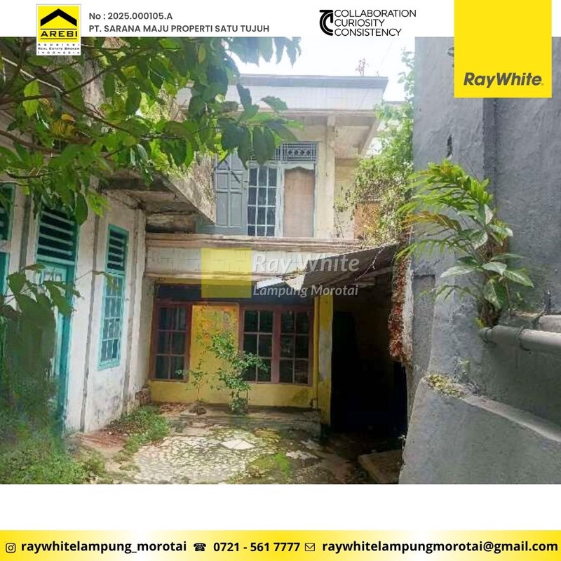 Ruko Murah Lokasi Tanjung karang Pusat cuma 270JUTA