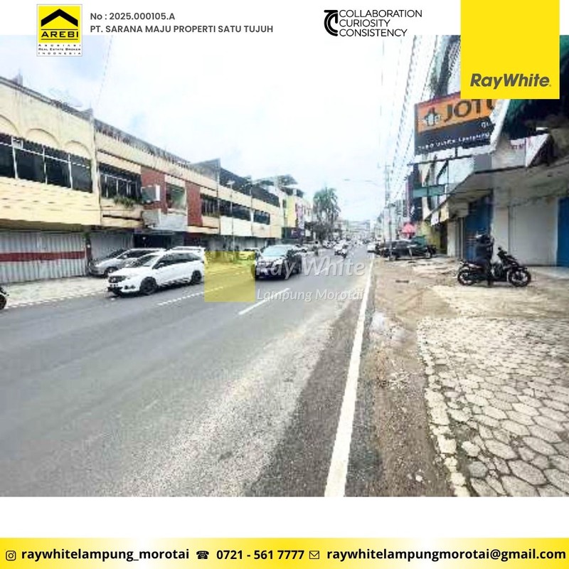 Ruko Murah Lokasi Tanjung karang Pusat cuma 270JUTA