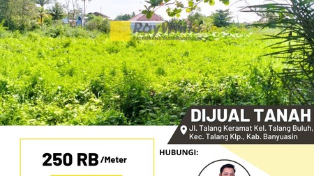 TANAH JUAL MURAH PALEMBANG 
