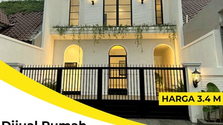 Dijual Rumah Purimas Regency Surabaya Timur - Minimalis Tropis dengan 2 Master Bedroom