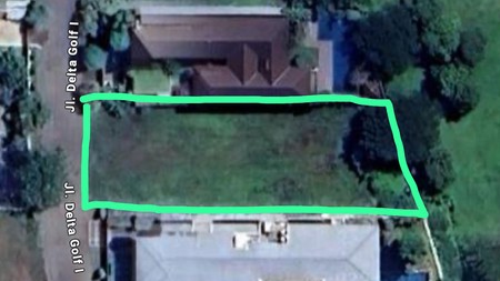 JUAL TANAH SIAP BANGUN BUKIT GOLF CITRARAYA (DELTA GOLF) CITRALAND