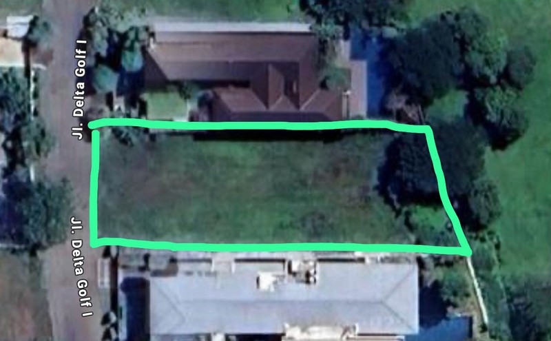 JUAL TANAH SIAP BANGUN BUKIT GOLF CITRARAYA (DELTA GOLF) CITRALAND