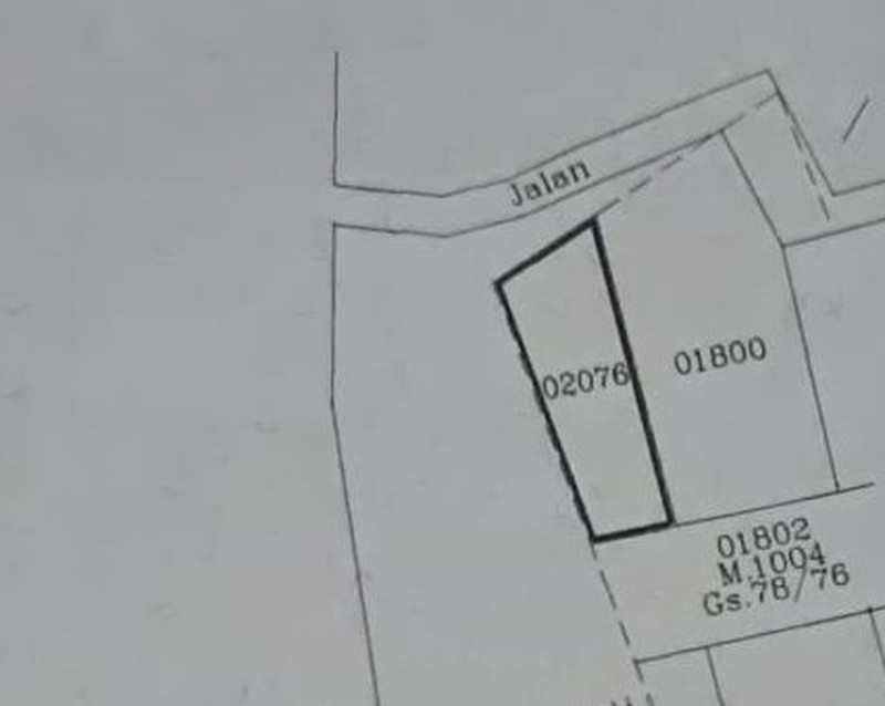 Kavling Bebas Banjir di Kompleks Olivia Residence, Ciputat. Di Tepi Danau Setu Sasak.