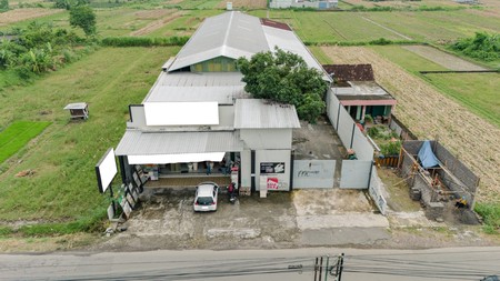 Peluang Bisnis Dijual Gudang & Toko 1.566 Meter Persegi Di Karanggayam, Piyungan, Bantul