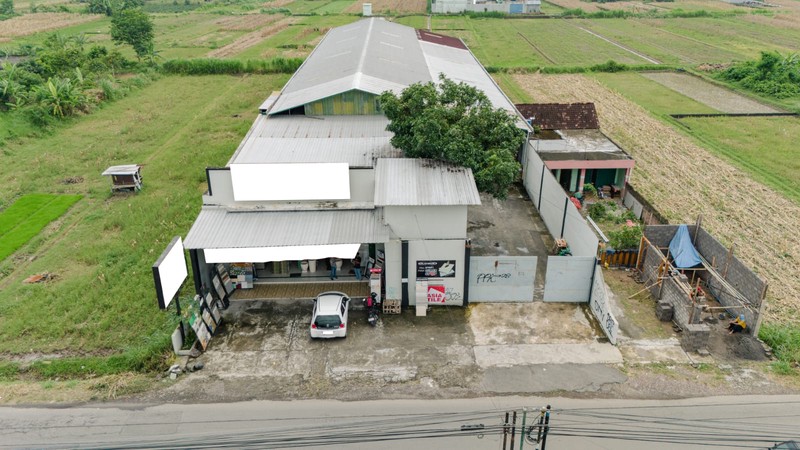 Peluang Bisnis Dijual Gudang & Toko 1.566 Meter Persegi Di Karanggayam, Piyungan, Bantul