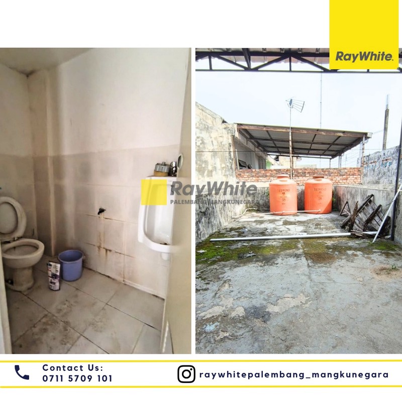 DIJUAL RUKO 1 PINTU 2,5 LANTAI TENGAH KOTA