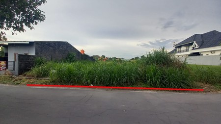 Tanah Sawah Akses 2 Muka Jalan 2.447 Meter Persegi Hook Di Maguwoharjo, Sleman