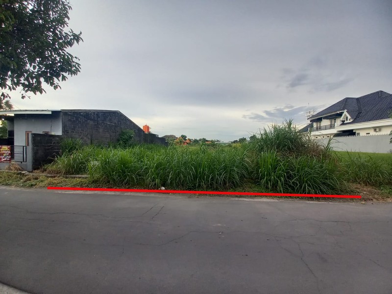 Tanah Sawah Akses 2 Muka Jalan 2.447 Meter Persegi Hook Di Maguwoharjo, Sleman