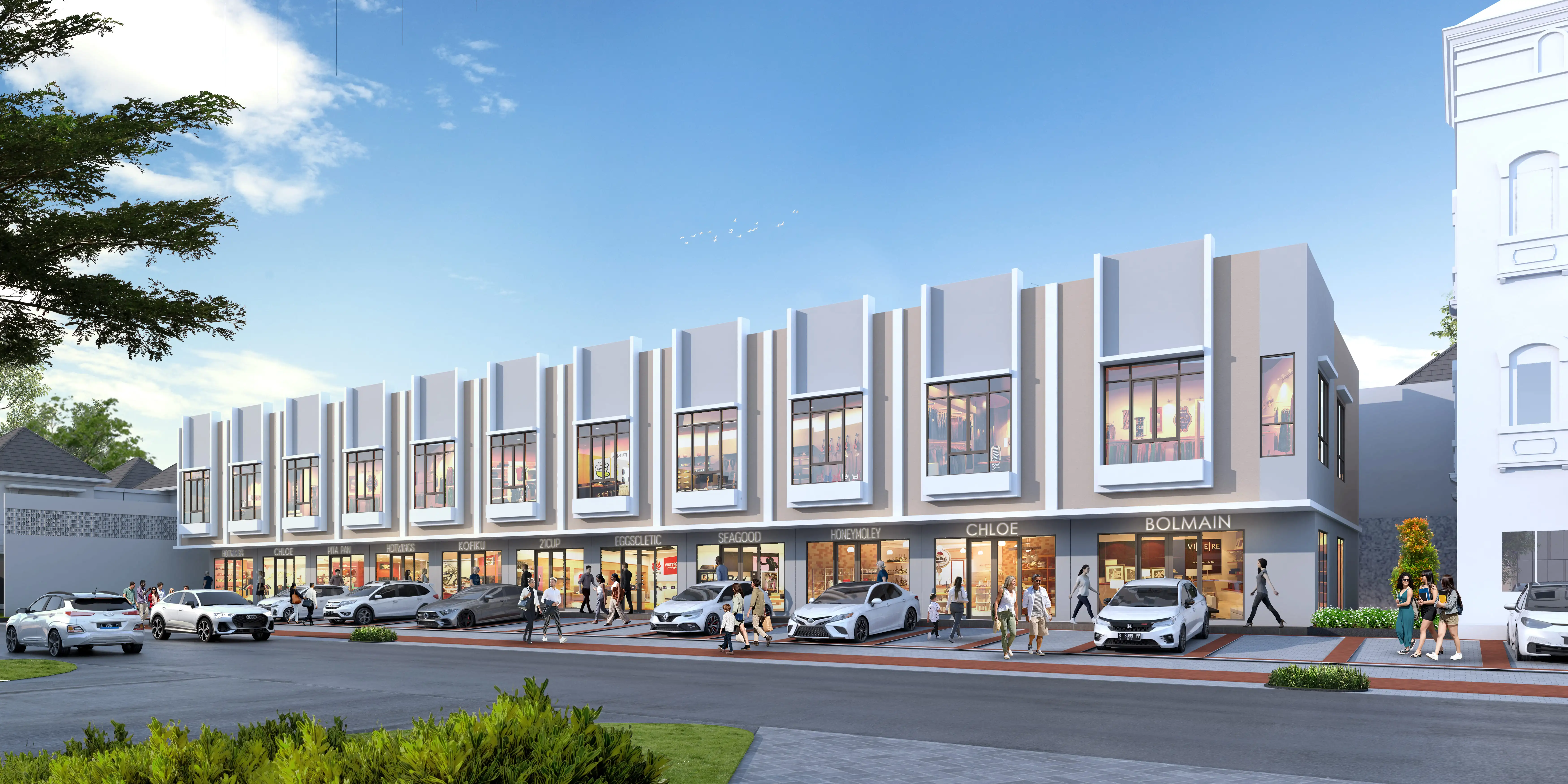 Ruko 2 Lantai New Santa Monica Gading Serpong