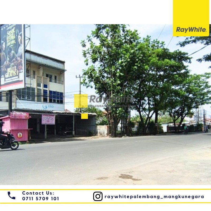 DIJUAL 1 UNIT RUKO + TANAH PINGGIR JALAN UTAMA