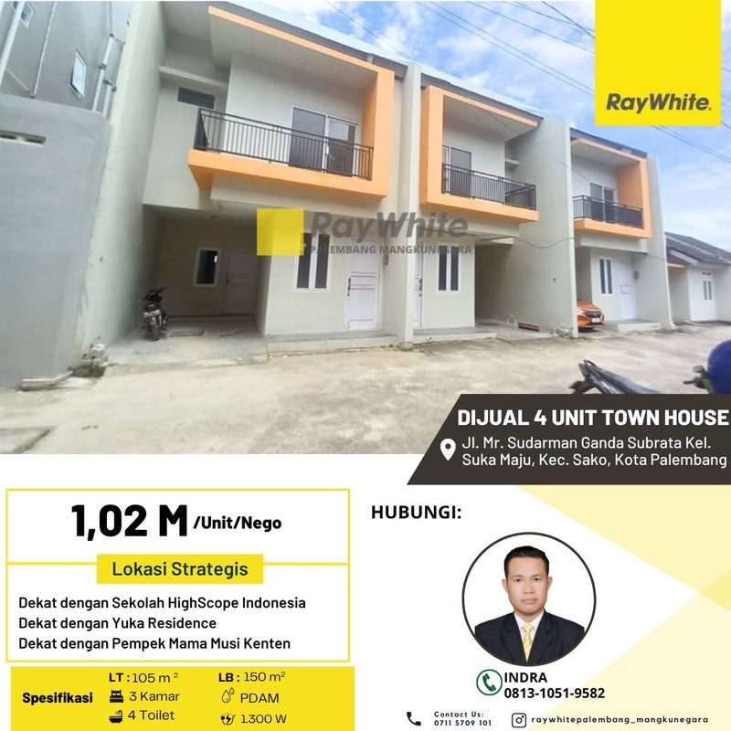 Di Jual Town House Sukatani