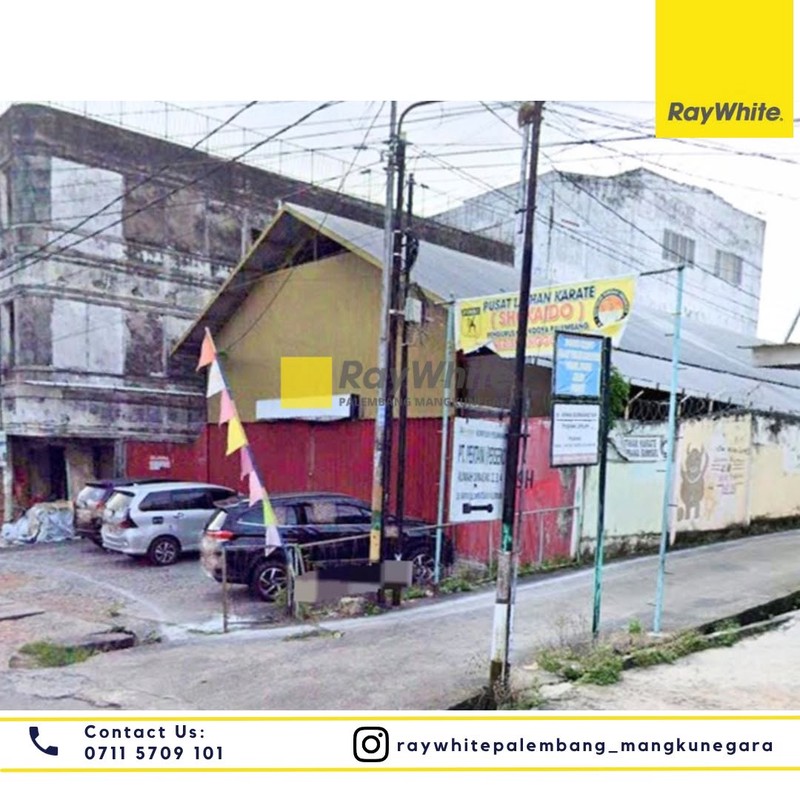 Dijual Cepat Gudang + Gedung Walet Jl. Mayor Salim Batubara Kota Palembang