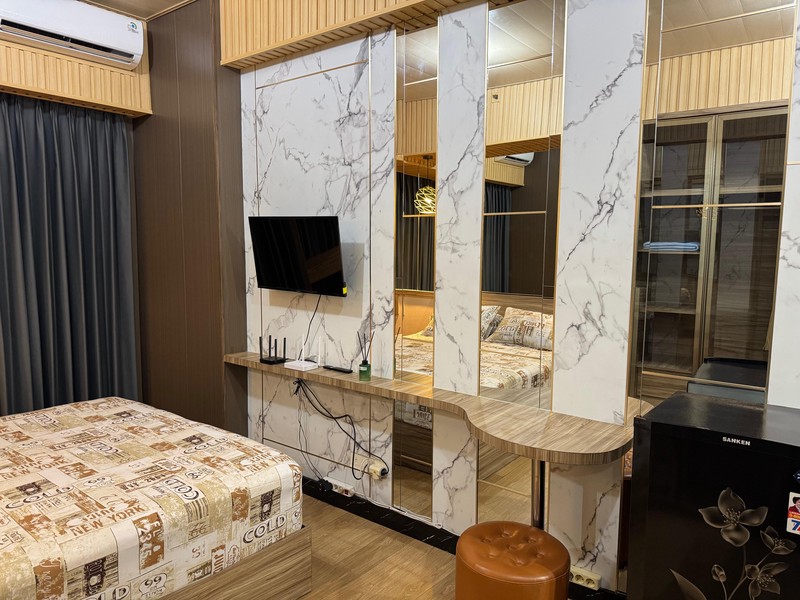 Disewakan Apartemen Anderson Tipe Studio Full Furnished - Lantai 8 -  akses Pakuwon Mall, PTC, Supermall