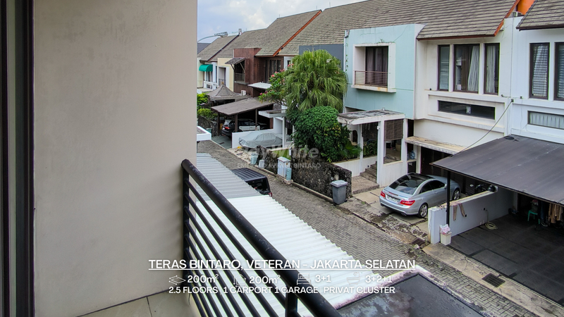 Rumah Hoek Modern untuk Keluarga Aktif di Teras Bintaro, Jakarta Selatan - Eksklusif, Siap Huni & Dekat Kolam Renang