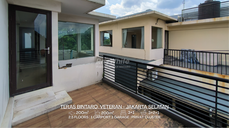 Rumah Hoek Modern untuk Keluarga Aktif di Teras Bintaro, Jakarta Selatan - Eksklusif, Siap Huni & Dekat Kolam Renang