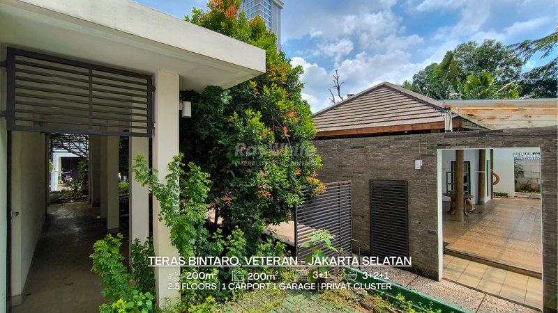 Rumah Hoek Modern untuk Keluarga Aktif di Teras Bintaro, Jakarta Selatan - Eksklusif, Siap Huni & Dekat Kolam Renang