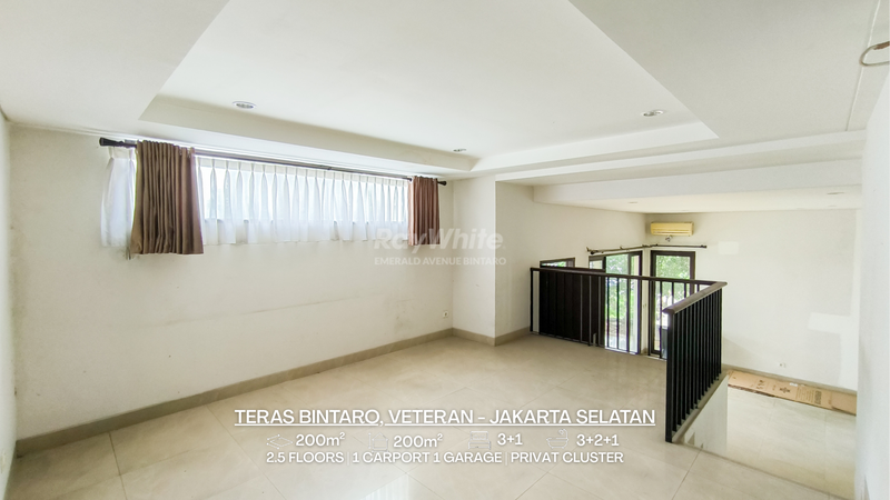 Rumah Hoek Modern untuk Keluarga Aktif di Teras Bintaro, Jakarta Selatan - Eksklusif, Siap Huni & Dekat Kolam Renang