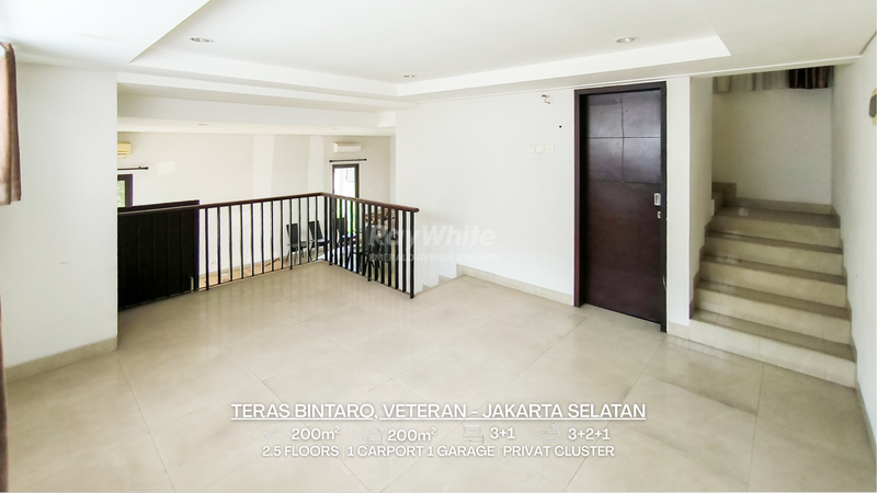 Rumah Hoek Modern untuk Keluarga Aktif di Teras Bintaro, Jakarta Selatan - Eksklusif, Siap Huni & Dekat Kolam Renang