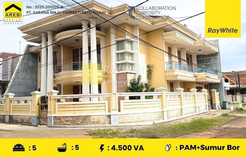 Rumah mewah way halim bandar lampung