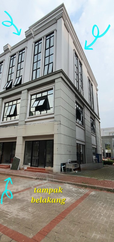 Barang langka: Ruko hoek-gandeng-dua muka di Sedayu City, Kelapa Gading