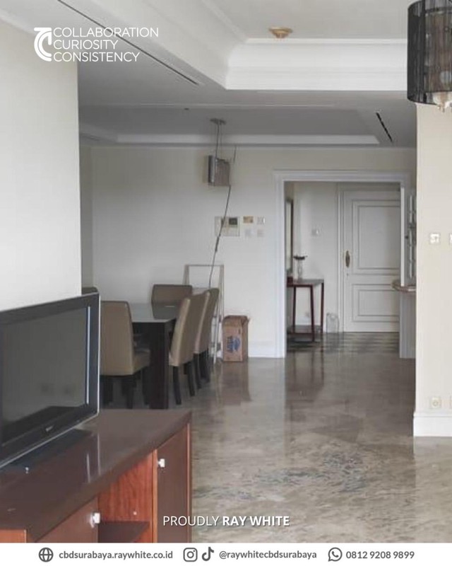 Hot Deal! Furnished 3BR Luxurious Apartement at Puri Matahari Surabaya Barat