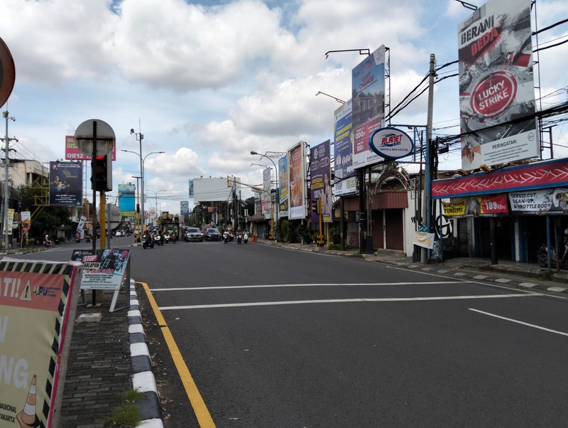 Lahan Komersial Strategis, Jual Tanah di Tepi Jl. Raya Solo-Yogyakarta, Depok, Sleman