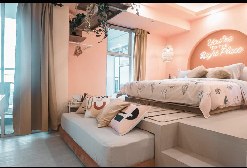 Dijual Apartemen Anderson Pakuwon Mall tipe 1 Bedroom Full Furnished Modern Desain Interior  - Lantai 25 - View Kota dan Pool