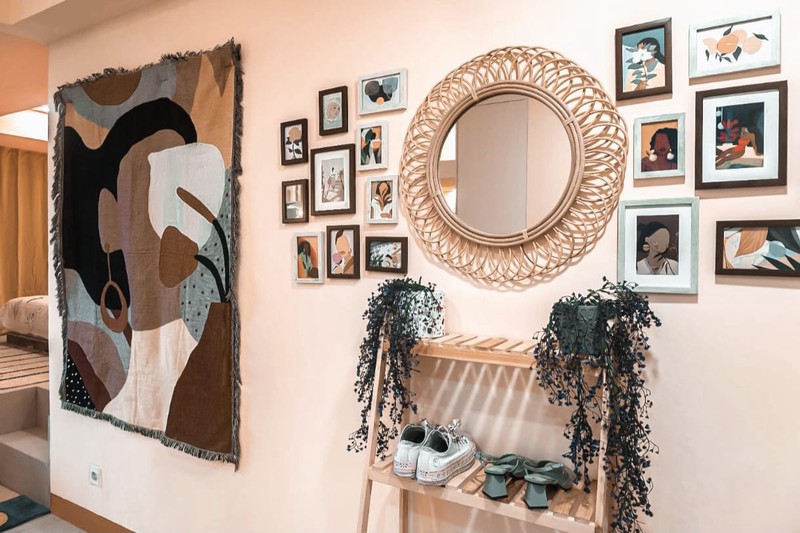 Dijual Apartemen Anderson Pakuwon Mall tipe 1 Bedroom Full Furnished Modern Desain Interior  - Lantai 25 - View Kota dan Pool