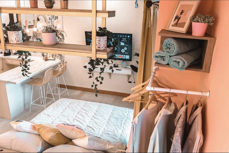 Dijual Apartemen Anderson Pakuwon Mall tipe 1 Bedroom Full Furnished Modern Desain Interior  - Lantai 25 - View Kota dan Pool