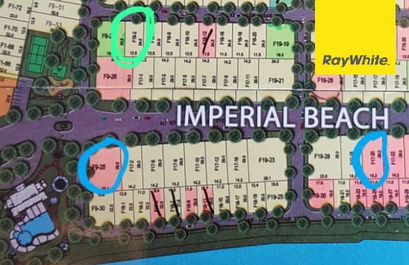 Dijual Tanah di Imperial Palm Beach Pakuwon City Surabaya
